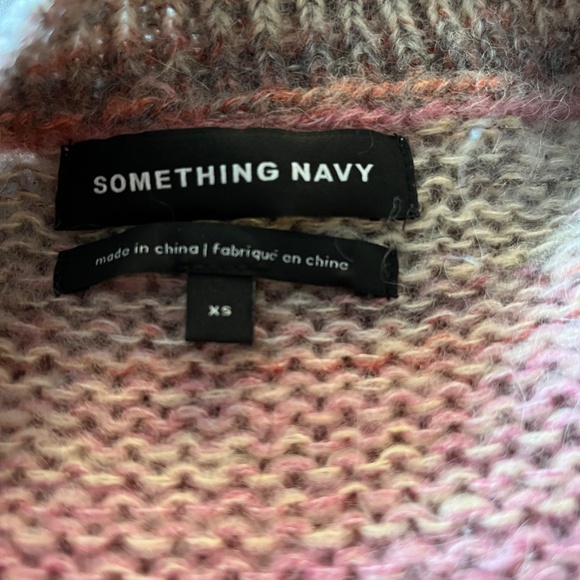 Something Navy size XS wool blend pullover - Picture 15 of 15